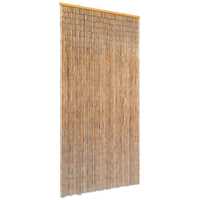 vidaXL Завеса за врата против насекоми, бамбук, 90x220 cм 43721