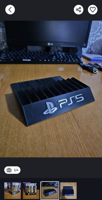 Продам подставку для дисков Playstation