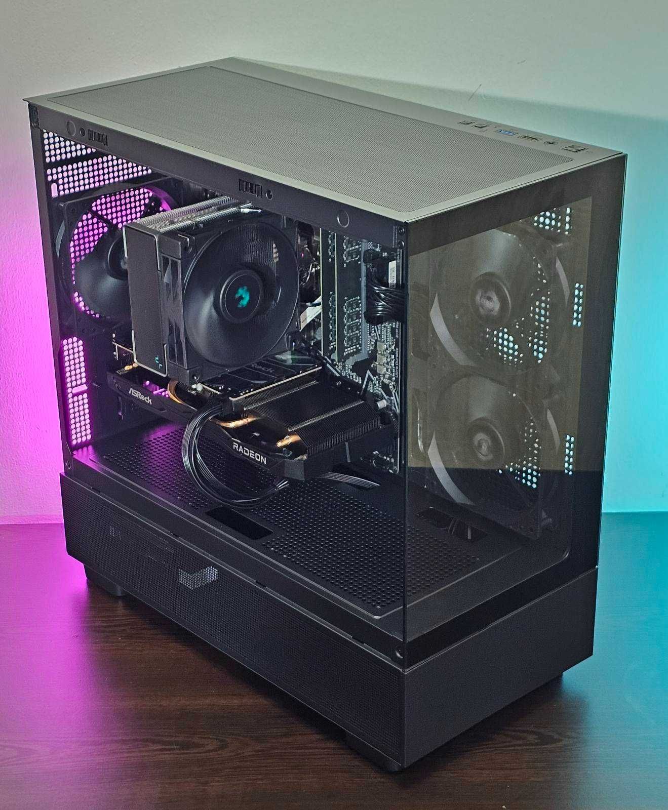 Ryzen 7-5700X/RX 6600/RAM 32GB/SSD 1TB/Чисто Нов+Гаранция