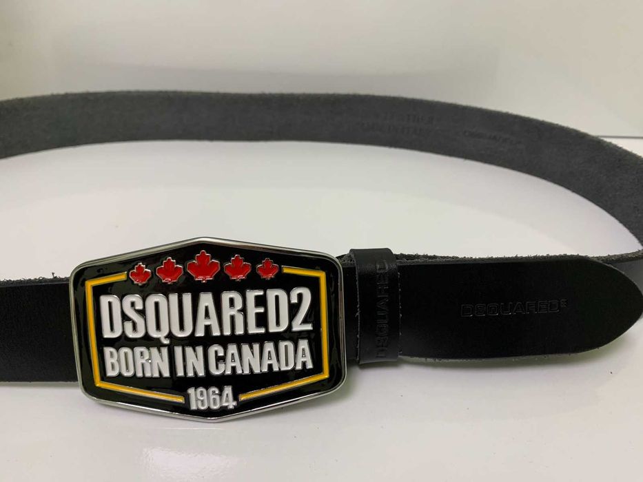 Чисто нов колан от естествена кожа Dsquared D2