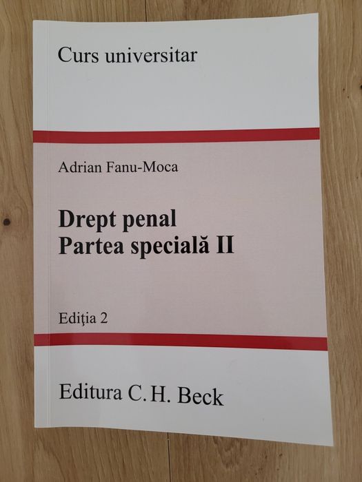 Drept penal. Partea speciala II