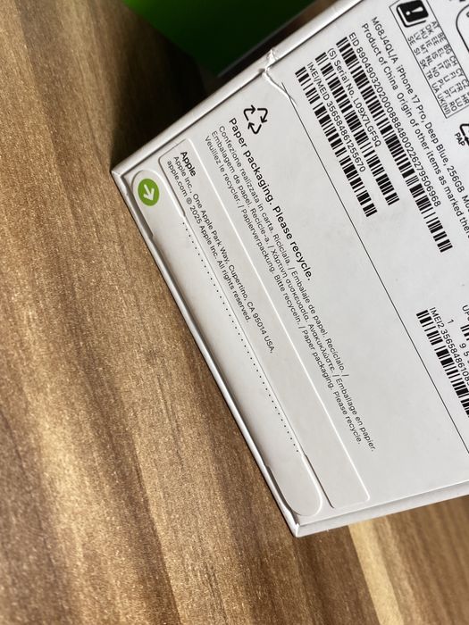 iPhone 17 Pro/ 256 GB / Sănătate baterie 100% / Nou sigilat