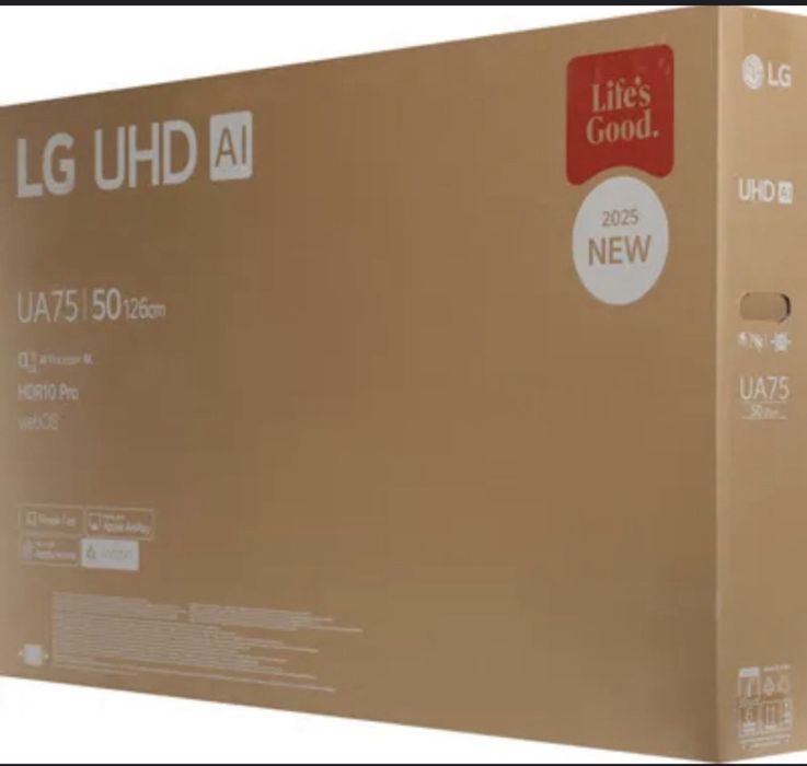 LG 55UA75009 LA. 4K. HD. New 2025