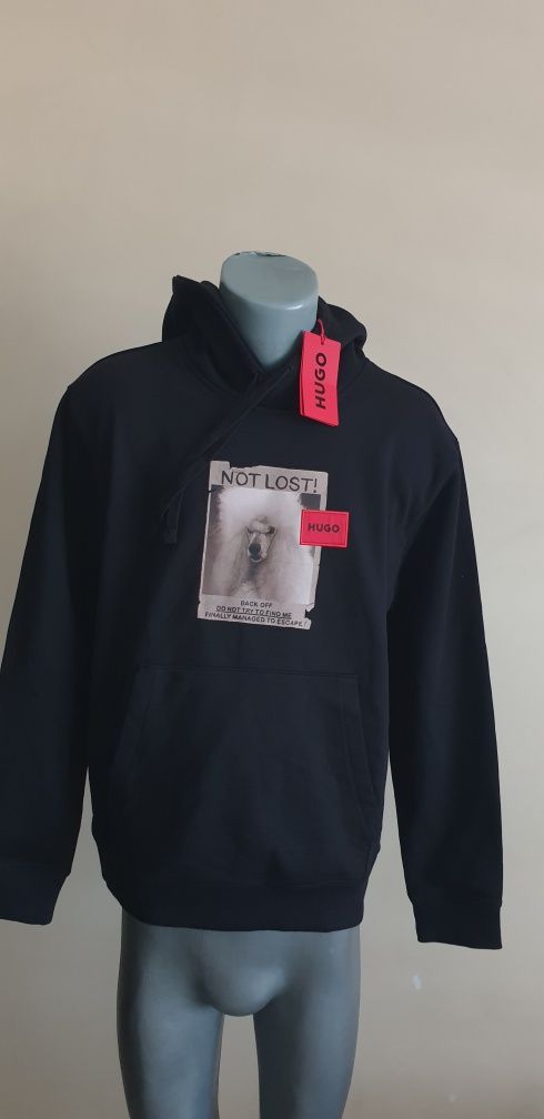 Hugo Boss HUGO Dreef Oversize Hoodie / M НОВО! ОРИГИНАЛ! Мъжки Суичер