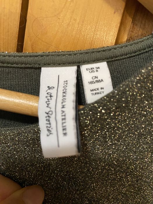 Рокля & Other stories масленозелен цвят