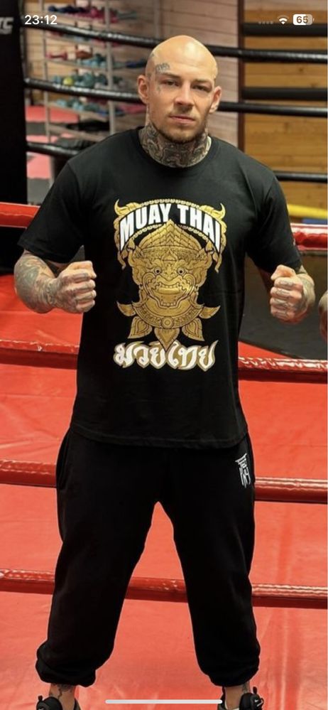 Мъжка тениска anton petrov muay thai