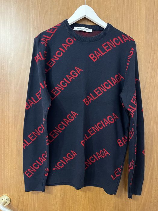 Мъжки пуловер BALENCIAGA, 100% памук, размер М