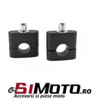 Înălțătoare ghidon moto 22mm suporți risere