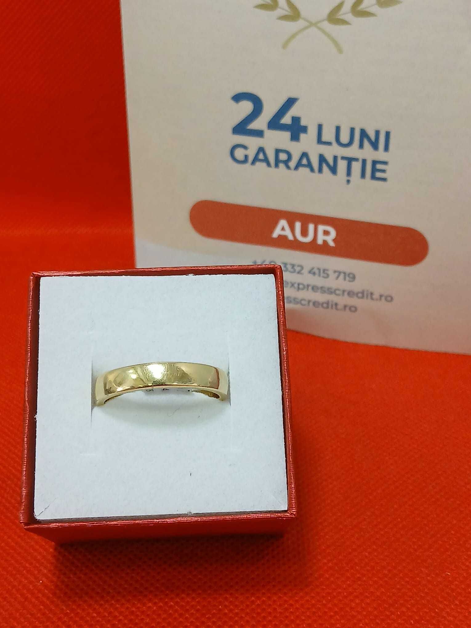 (AG46) Verigheta aur 14K B.3375 Garantie 2 ani