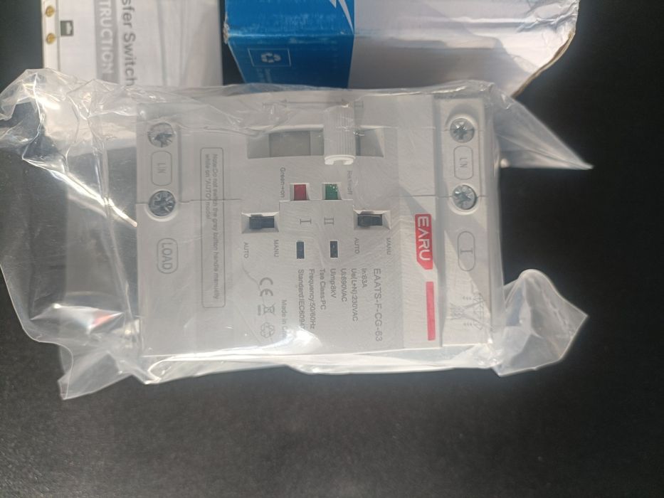 ATS Automatic transfer switch Dual Power ATS 63A