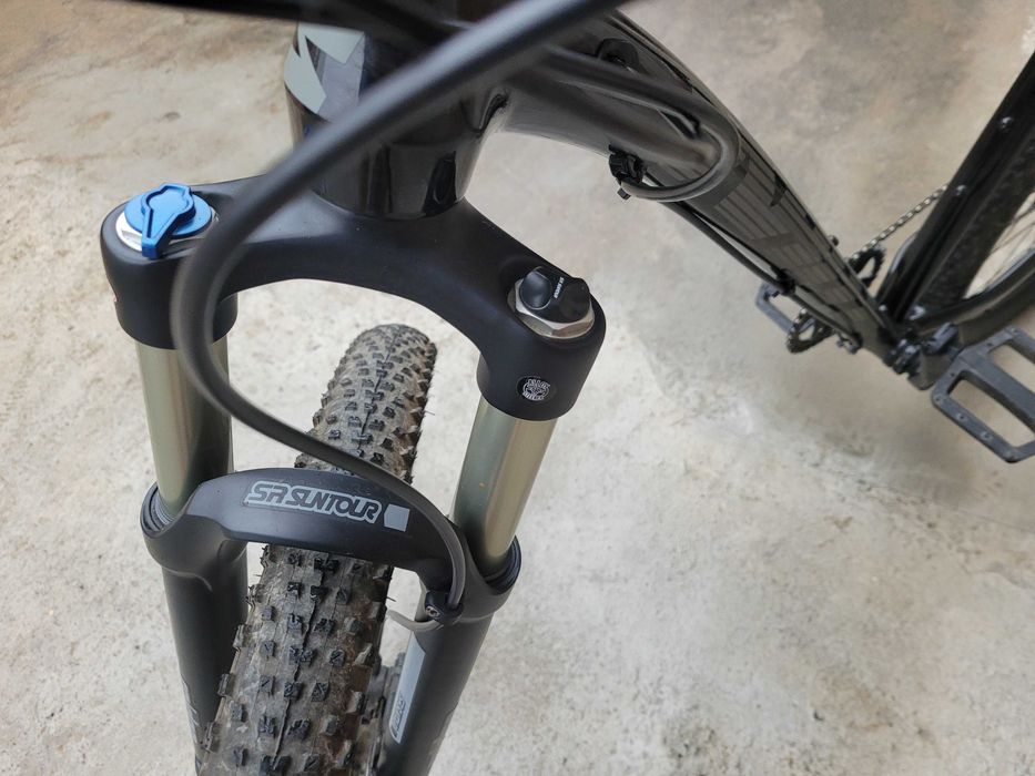 Bicicleta mtb aluminiu white L 29