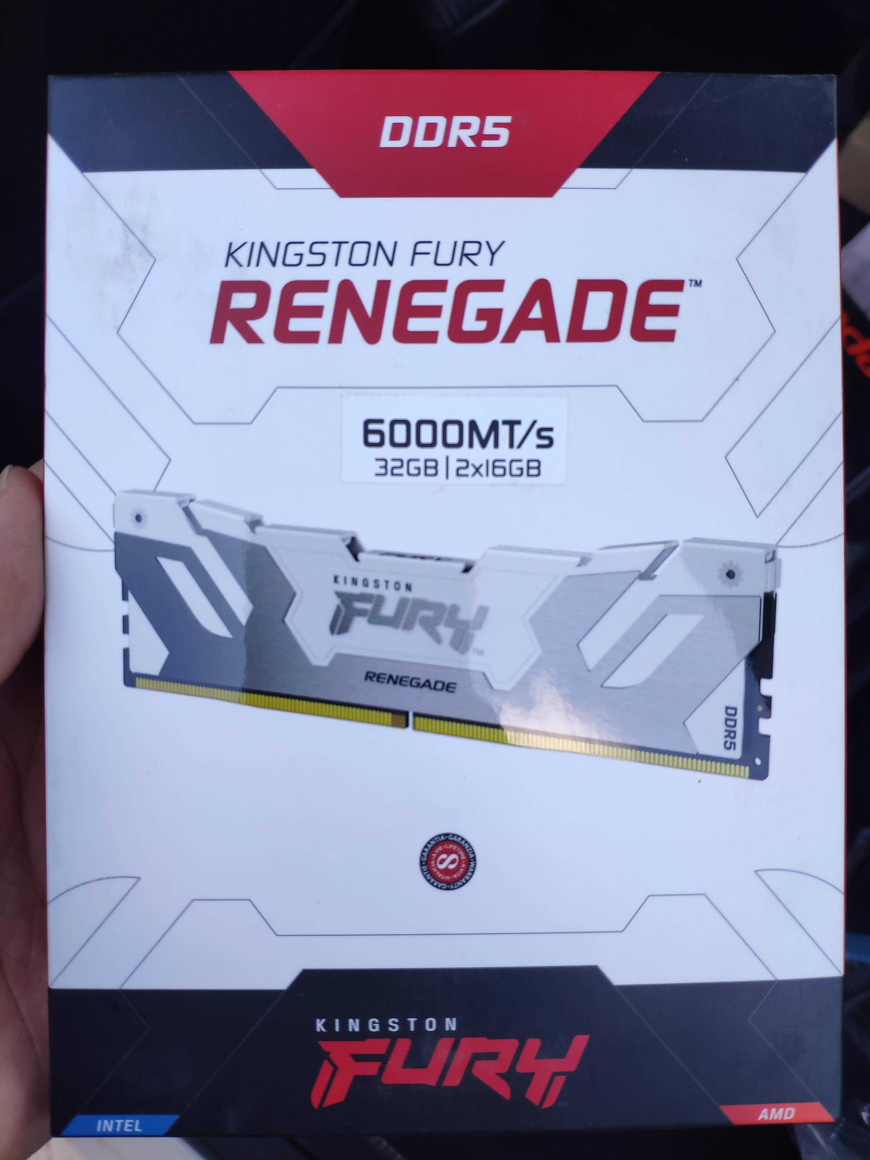 Kingston FURY Renegade 32GB (2x16GB) DDR5 6000MHz KF560C32RWK2-32