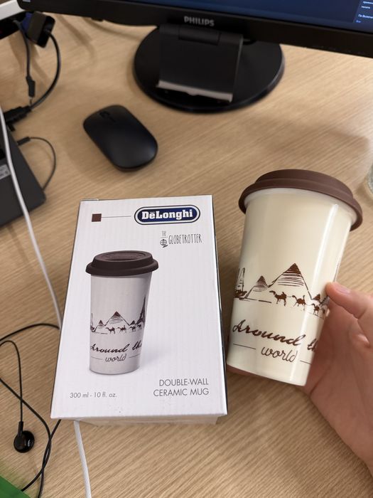 Термокружка De longhi, оригинал