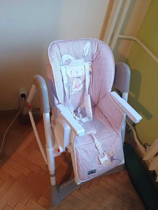 Столче за хранене Lorelli - Gusto, Beige Daisy