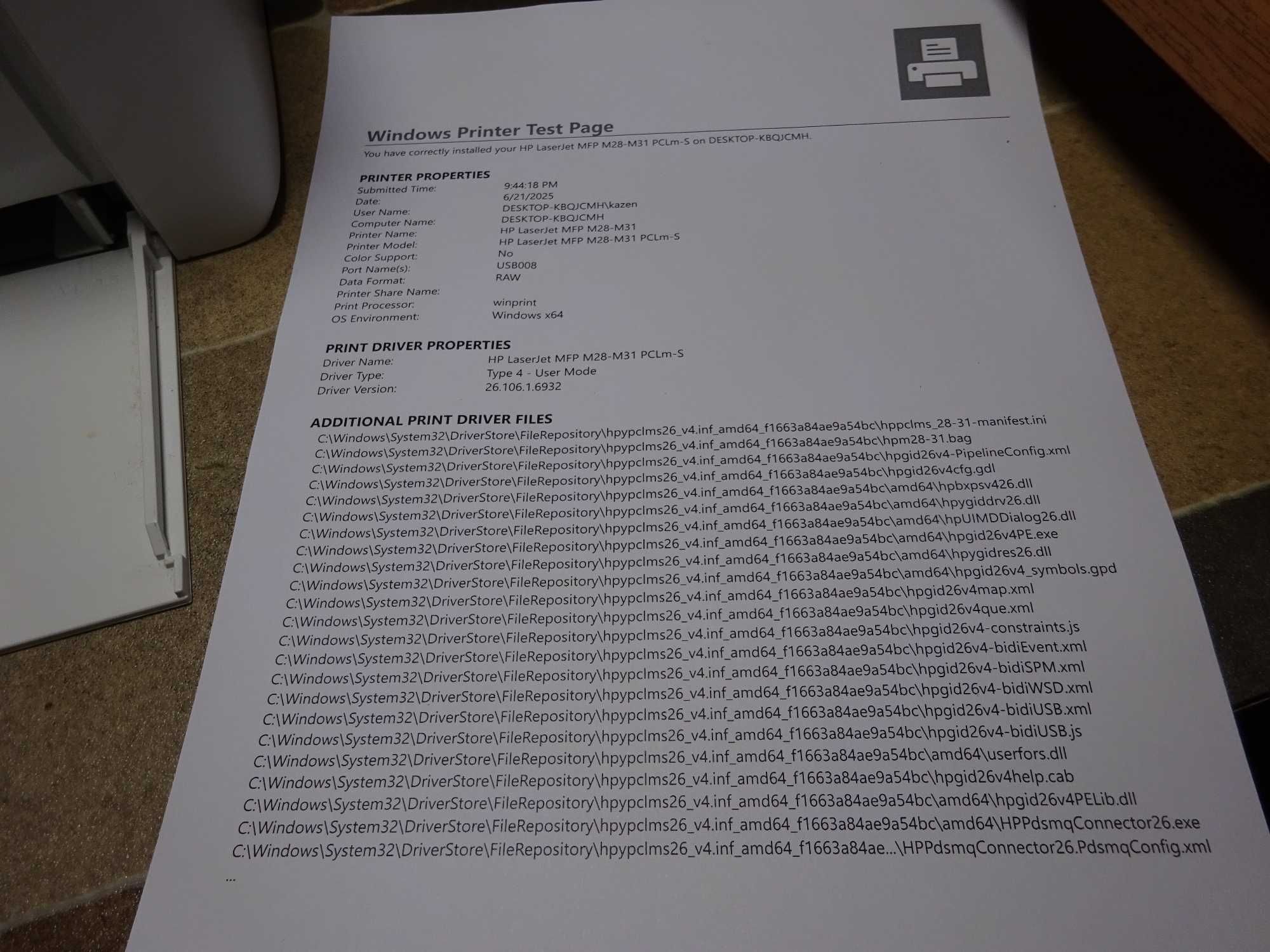 Imprimanta laser Hp Laserjet Pro MFP M28A
