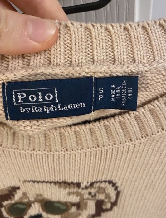 Pulover polo ralph teddybear