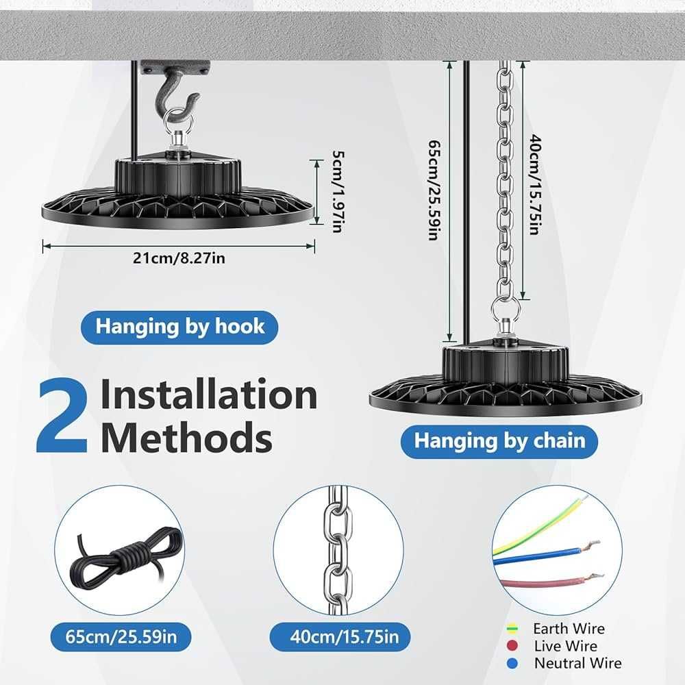 Set 4 proiectoare Led 100w