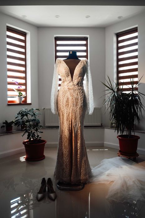 Vand manechin bust dama cu picior metalic