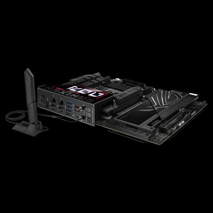 Новая материнская плата ASUS ROG MAXIMUS Z890 HERO. Сокет LGA 1851.