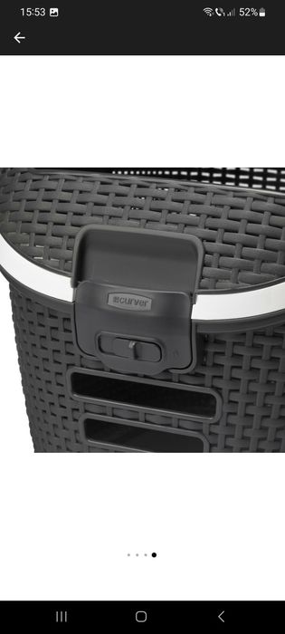 Cusca transport animale Curver Pet life, 53 x 38 x 33 cm, Gri Antracit