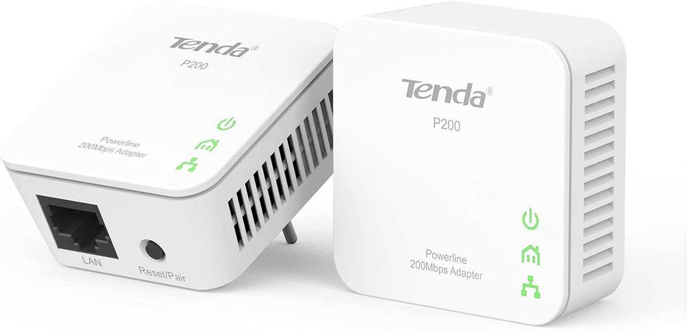 Powerline mini adapter Tenda P200, 2 bucati