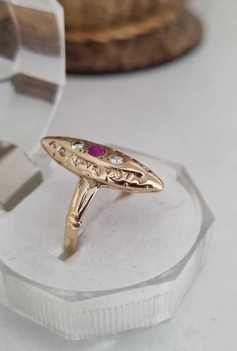 Vintage златен пръстен 14 карата