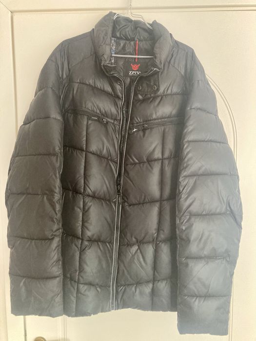 Черно зимно яке (56/ XXL)