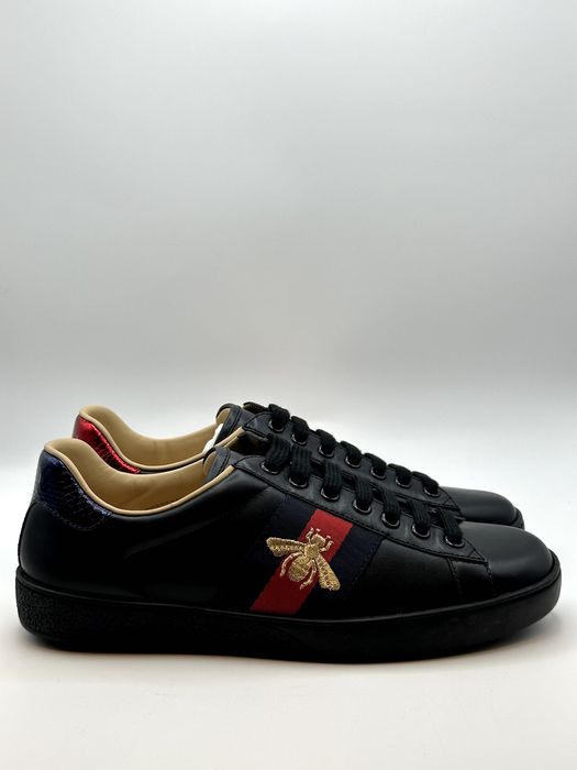 Gucci Low-Top Ace Black Sneakers