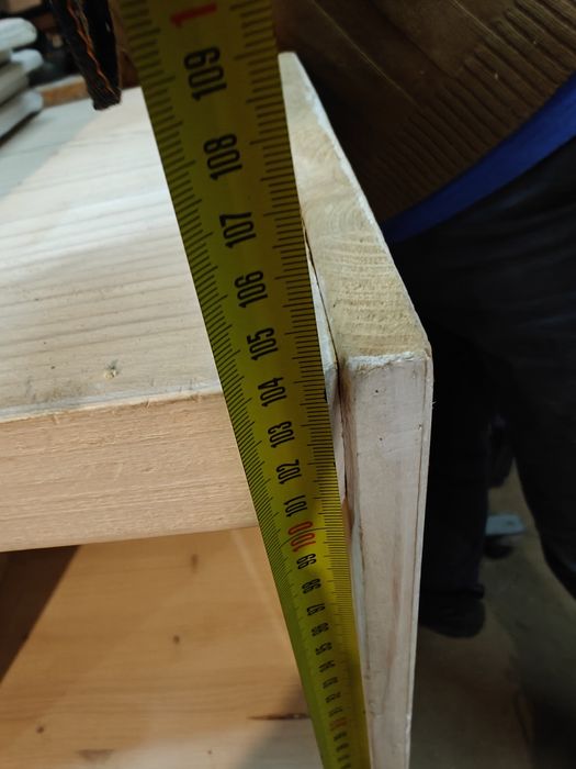 Dulap cube cu cuburi de lemn masiv