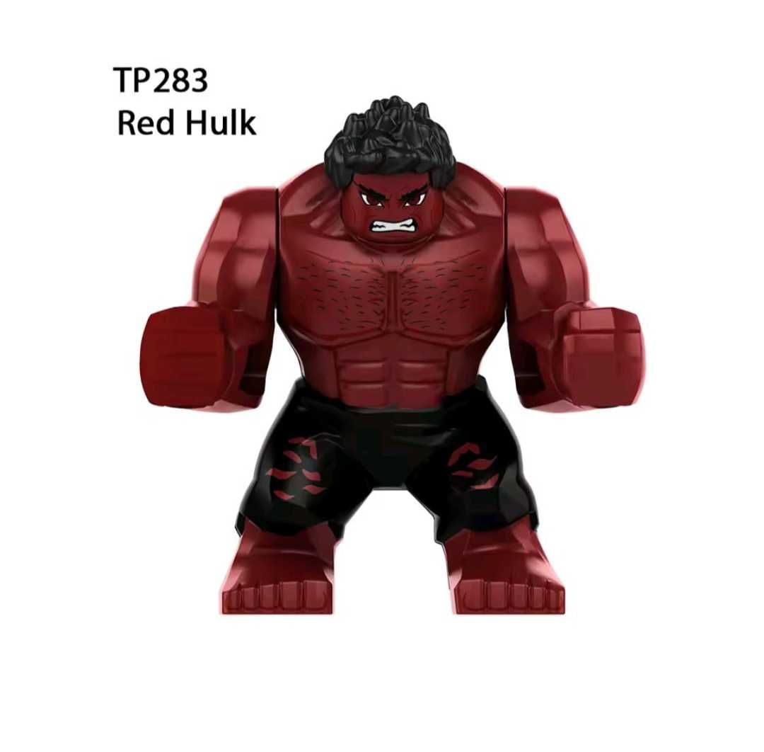 Marvel Iron man, Black Panter, Rhino, Captain America, Hulk & Red Hulk