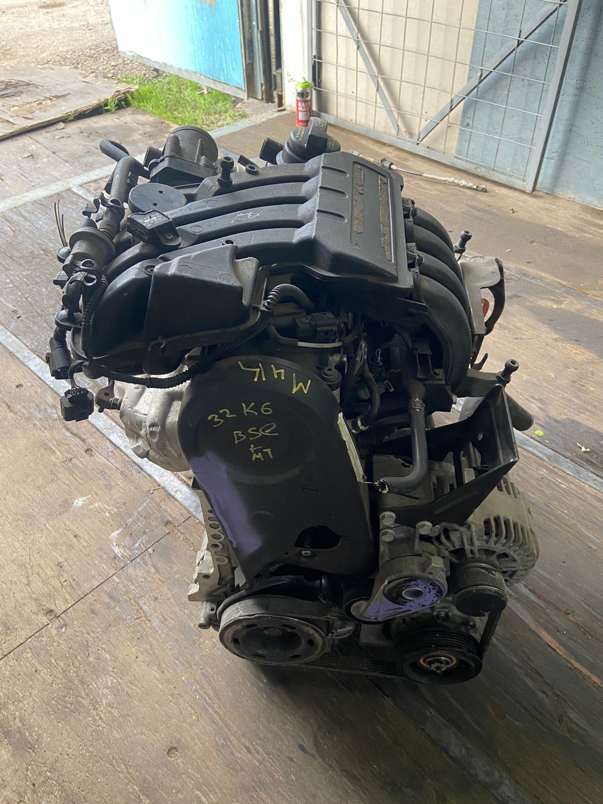 Контрактный двигатель BSE на Skoda Octavia