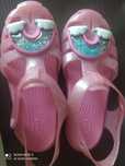 Sandale plaja Fete Crocs Isabella Charm 30/31