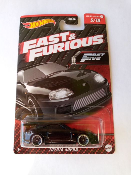 Модель Toyota Supra Hot Wheels Fast & Furious Fast Five (Форсаж 5)