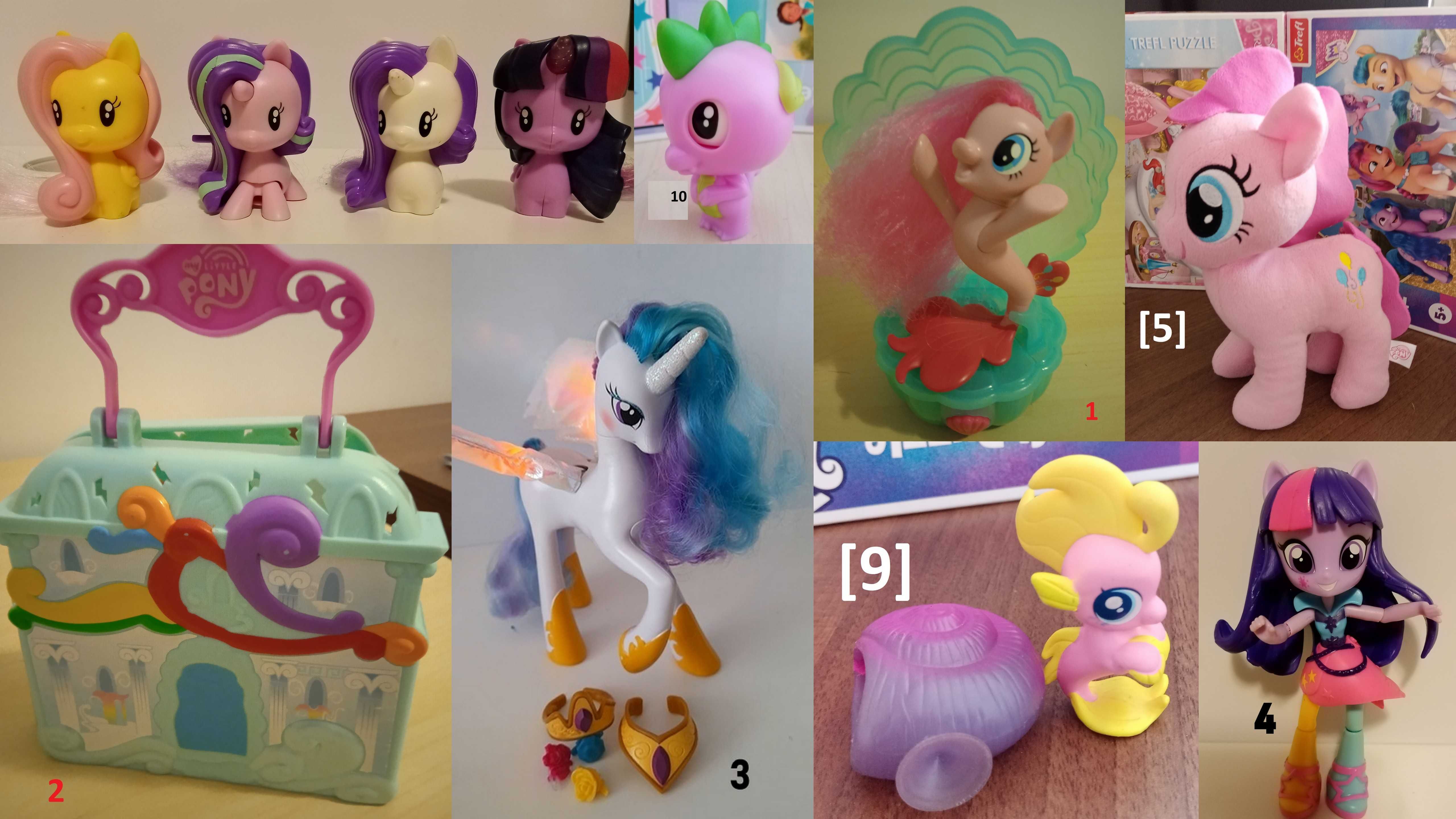 My Little Pony- Celestia, Pinky Pie, cutie muzicala, Twilight, Spike