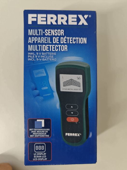 Detector multifuncțional linii electrice, a metalului sau lemnului