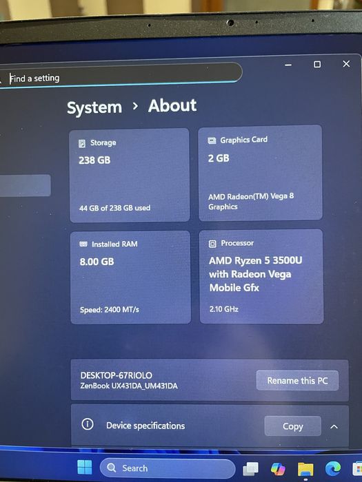 Laptop Premium Asus ZenBook 14