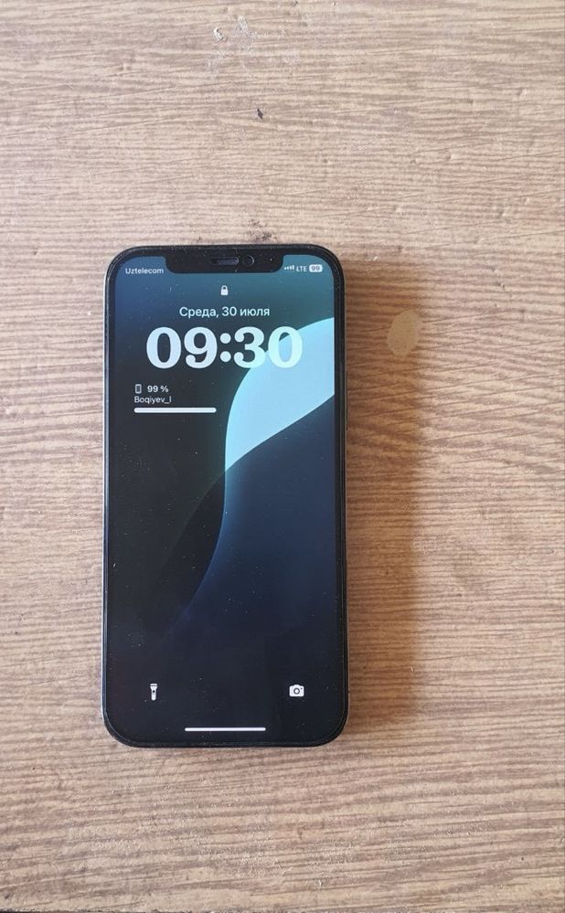 Iphone 12 pro tiniq xolatda