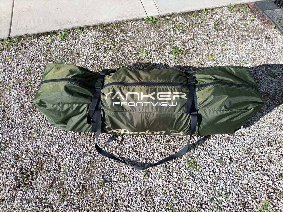 Cort Caperlan Tanker Frontview pescuit la crap