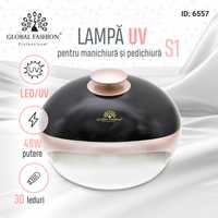 Lampa unghii LED/UV S1 Global Fashion activare cu senzori 48W, u...