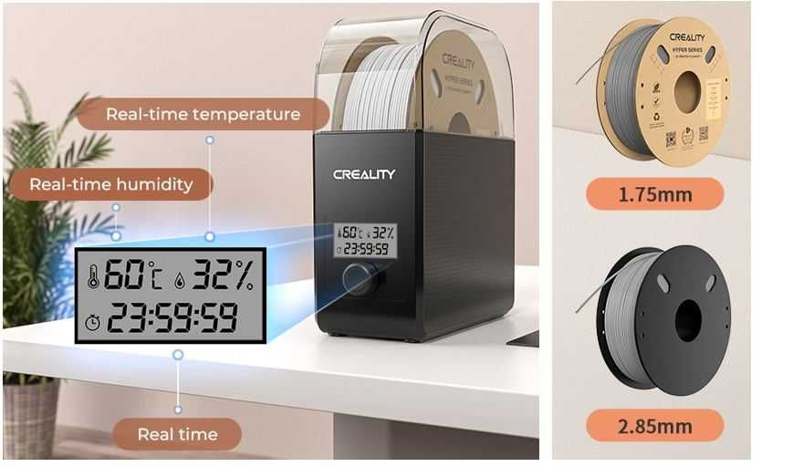 Creality Filament Dry Box V2 Uscator Dezumificator Filament