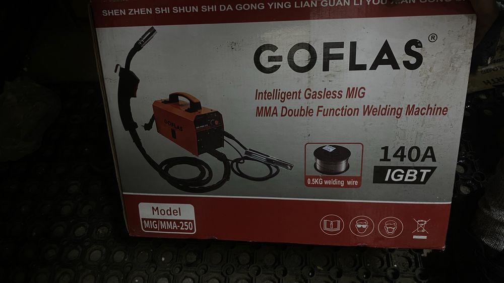 Сварочный аппарат goflas  2 в 1 mig mma