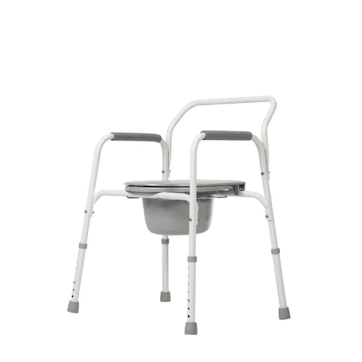 Кресло-туалет с санитарным оснащением (DS1S) (Стандарт, Белый)
