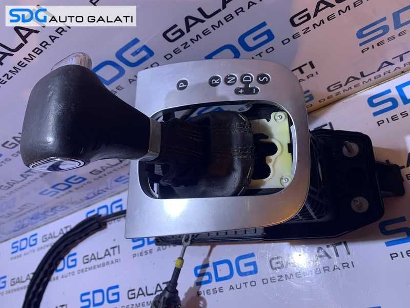 Ansamblu Timonerie Maneta Schimbator cu Sufe Cutie Viteze Automata Audi A3 8P 2.0 FSI AXW BLX BLY BLR BVY BVZ BVX 2004 - 2008 Cod 1K0713265B 1K2713025K 1K0713061