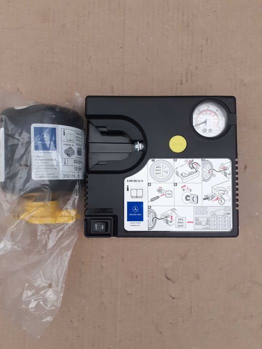 Compresor auto umflat roti,spuma kit reparatie pana pt. gama MERCEDES