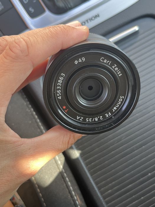 Zeiss обектив SONY 35mm 2,8