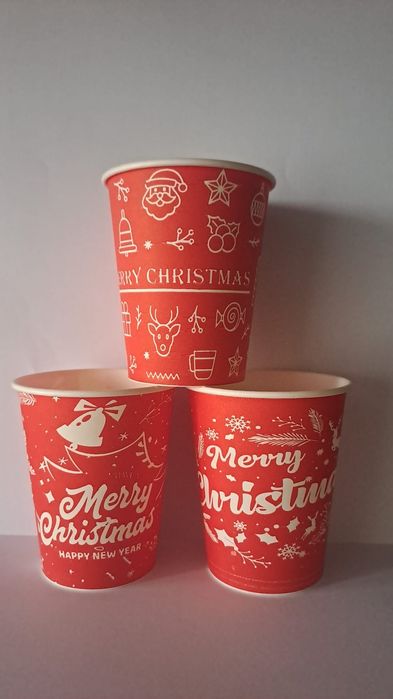 Коледни чаши за вендинг автомати