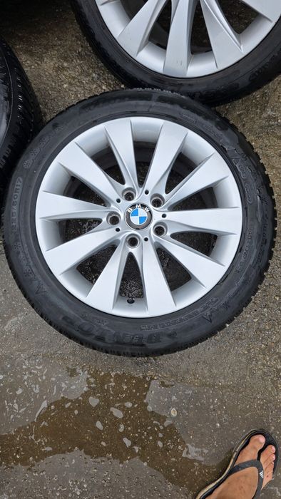 Джанти 17" BMW алуминиеви със зимни гуми Dunlop WinterSport5 225/50/17