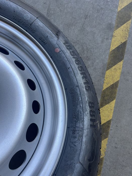Roata Dacia Renault Rezerva janta 4x100 anvelopa 185 65 R15
