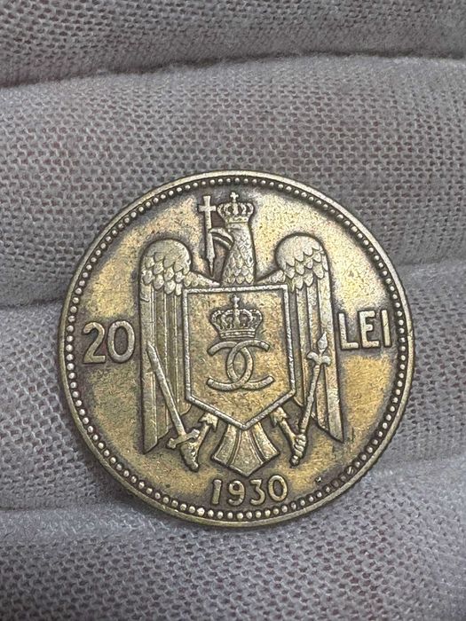 Monede 20 lei 1930, 2 bani 1882