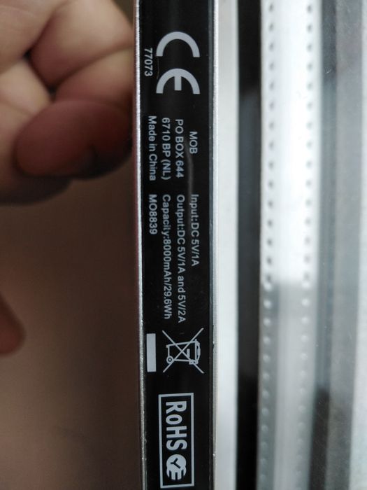 Baterie externa 8000 mAh stare perfecta